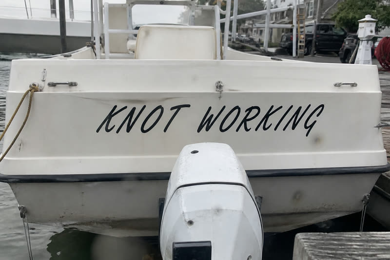 Transom name · 6" black script. Boat names start at $29.